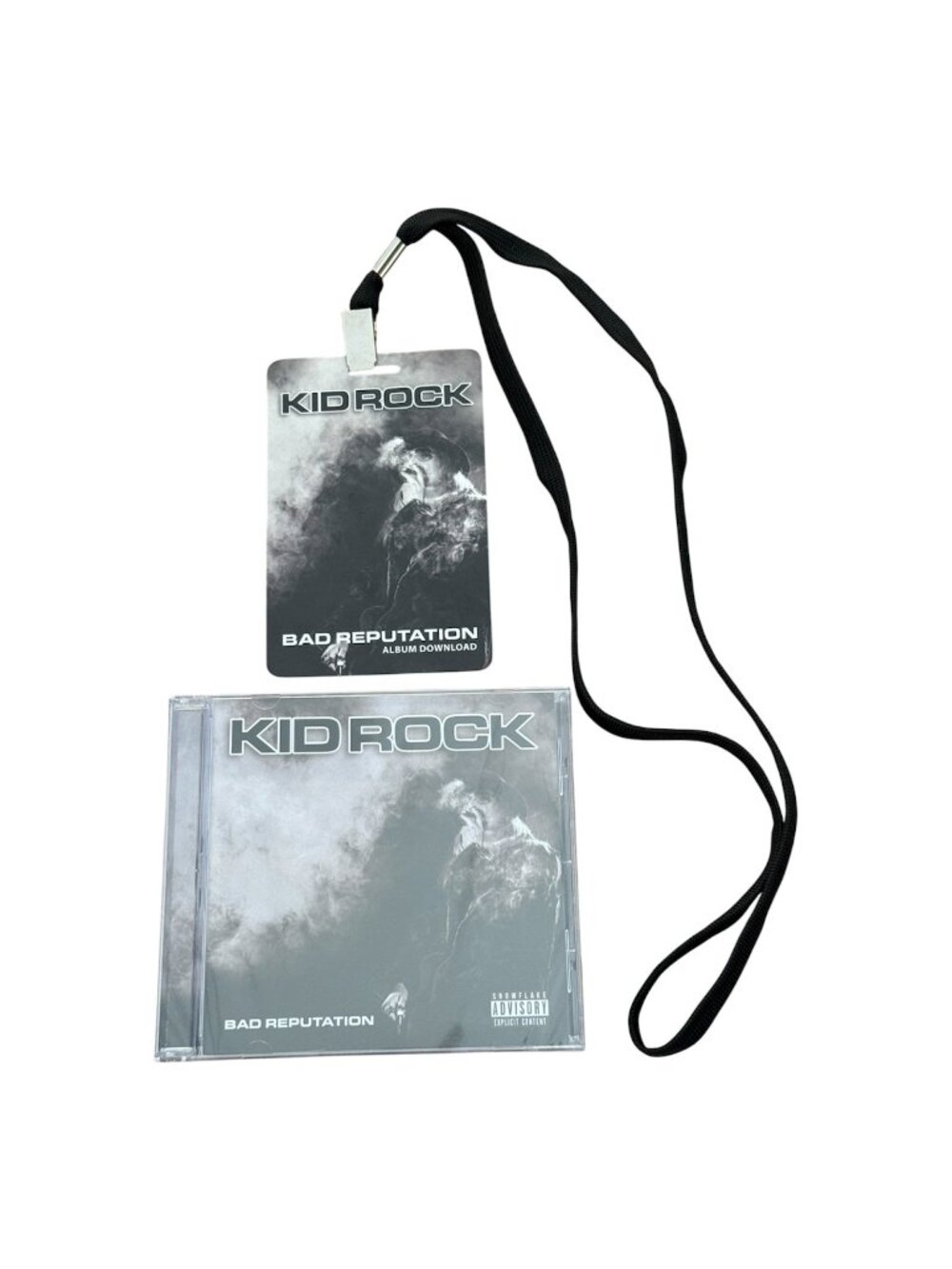 Kid Rock Bad Reputation CD Sealed Lanyard Album Download Dropcard Code Rare New